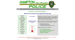 Desktop Screenshot of hamptonpd.com