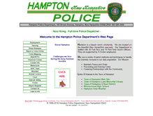 Tablet Screenshot of hamptonpd.com